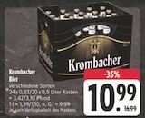E center - Bier Angebot im Prospekt Bier bei E center im Prospekt für 10,99 €