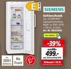 Lidl - Gefrierschrank Angebot im Prospekt Gefrierschrank bei Lidl im Prospekt "" für 499,00 €