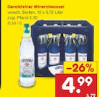 Mineralwasser Angebote von Gerolsteiner bei Netto Marken-Discount Essen für 4,99 €
