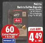 Aktuelles Barista Kaffee Kapseln Angebot bei E center in Wuppertal ab 4,49 €