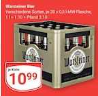 Bier im Angebot bei GLOBUS in Zwickau Bier Angebote von Warsteiner bei GLOBUS Zwickau für 10,99 €