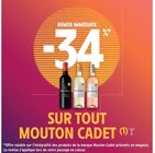 -34% de remise immédiate sur tout mouton cadet - MOUTON CADET dans le catalogue Intermarché