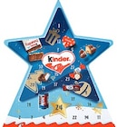 Adventskalender Stern von Kinder für 5,99 € bei Kaufland im Angebot Adventskalender Stern von Kinder im aktuellen Kaufland Prospekt