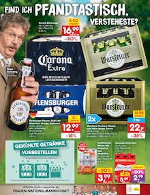 Bier im Netto Marken-Discount Prospekt "Aktuelle Angebote" mit 72 Seiten (Rostock)