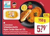 Schweineschnitte Alpen-Cordon-bleu-Art XXL von Alpenschmaus im aktuellen ALDI Nord Prospekt