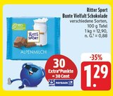 Bunte Vielfalt Schokolade bei EDEKA im Prospekt "" für 1,29 €