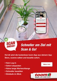 toom Baumarkt Prospekt für Laufenburg: "Scan & Go!", 1 Seite, 31.08.2024 - 13.09.2024