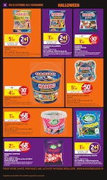 Prix et réduction Bonbon Halloween dans le prospectus Intermarché en cours Offre Bonbon Halloween dans le catalogue Intermarché du moment à la page 18