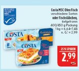MSC Ofen Fisch Angebote von Costa bei Marktkauf Hof für 2,99 €