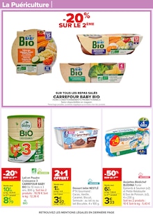 Promotion Lait Bio dans le prospectus Carrefour, valable du 18/11/2025 au 01/12/2025 Promo Lait Bio dans le catalogue Carrefour du moment à la page 45