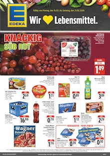 EDEKA Prospekt Wir lieben Lebensmittel! mit 4 Seiten