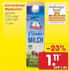 Aktuelle Milch Angebote bei Netto Marken-Discount in Wolfsburg Aktuelles Weidemilch Angebot bei Netto Marken-Discount in Wolfsburg ab 1,11 €