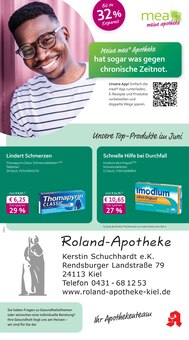 Aktueller mea - meine apotheke Prospekt "Unsere Juni-Angebote" für Kiel Aktueller mea - meine apotheke Prospekt für Kiel mit Seiten