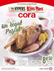 Catalogue Supermarchés Cora en cours à Franconville et alentours, "un régal Pascal", 18 pages, 26/03/2024 - 30/03/2024