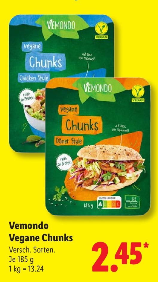 Vegane Chunks