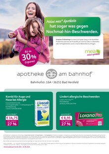 mea - meine apotheke Prospekt Unsere März-Angebote mit  Seiten in Bad Hersfeld und Umgebung