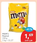 Peanut von M&M's für 1,69 € bei budni im Angebot Peanut von M&M's im aktuellen budni Prospekt