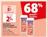 Promo GEL DOUCHE PÊCHE NECTARINE à 5,21 € dans le catalogue Auchan Supermarché à Montberon