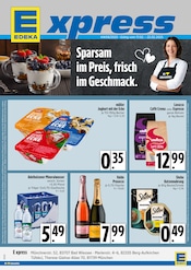 Aktueller E xpress Discounter Prospekt in Egling und Umgebung, "Sparsam im Preis, frisch im Geschmack." mit 4 Seiten, 17.02.2025 - 22.02.2025