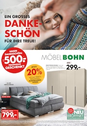 Möbel Bohn Prospekt: "EIN GROSSES DANKESCHÖN FÜR IHRE TREUE!", 24 Seiten, 17.12.2025 - 07.01.2026