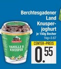 Knusperjoghurt von Berchtesgadener Land im aktuellen EDEKA Prospekt für 0,55 €