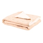 PLAID OIA ROSE 75X100 en promo chez Maisons du Monde Saint-Denis à 25,99 €