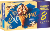Extrême 8 Cônes Vanille - EXTRÊME en promo à 4,59 € chez Aldi Extrême 8 Cônes Vanille - EXTRÊME dans le catalogue Aldi