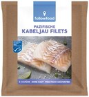 Pazifische Kabeljau Filets Angebote von Followfood bei REWE Ettlingen für 6,99 €