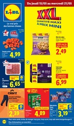 Catalogue Lidl à Neuville-au-Cornet, avec 87 pages Prospectus Lidl à Neuville-au-Cornet, "XXL QUANTITÉ MAXI À PRIX MINI", 87 pages, 15/05/2025 - 21/05/2025