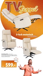 Sessel im Polstermöbel Fischer Prospekt "PERSONAL-KAUFTAGE" auf Seite 9