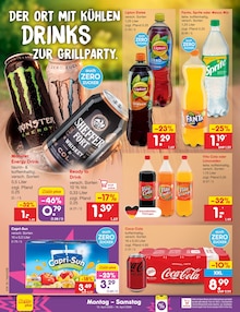 Coca Cola im Netto Marken-Discount Prospekt "Aktuelle Angebote" mit 73 Seiten (Rostock)