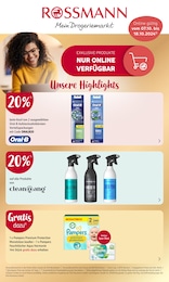 Rossmann Prospekt: "Online Exklusiv KW41", 5 Seiten, 07.10.2024 - 18.10.2024