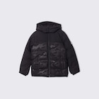 Doudoune droite à capuche noir garçon - La Halle Doudoune droite à capuche noir garçon à 31,99 € dans le catalogue La Halle