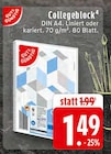 Collegeblock Angebot in Reken Collegeblock im aktuellen Prospekt bei EDEKA in Reken