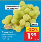 Aktuelles Trauben hell Angebot bei Netto Marken-Discount in Dresden ab 1,99 €