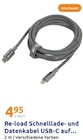 Schnelllade- und Datenkabel USB-C im Action Prospekt Schnelllade- und Datenkabel USB-C von Re-load im aktuellen Action Prospekt für 4,95 €
