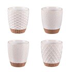 BASTIDE-Gobelets en grès beige diamètre 7 cm Coffret Jaspe x 4 - 20 cl - BASTIDE en promo chez Botanic BASTIDE-Gobelets en grès beige diamètre 7 cm Coffret Jaspe x 4 - 20 cl - BASTIDE dans le catalogue Botanic