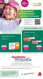 mea - meine apotheke Apotheken Prospekt der aktuellen Woche mit 4 Seiten, gültig von 01.07.2026 bis 31.07.2026, in Meckenheim und Umgebung Aktueller mea - meine apotheke Apotheken Prospekt in Meckenheim und Umgebung, "Unsere Juli-Angebote" mit 4 Seiten, 01.07.2026 - 31.07.2026