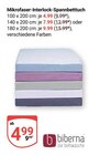 Mikrofaser-Interlock-Spannbettuch im Angebot bei GLOBUS in Salzgitter Mikrofaser-Interlock-Spannbettuch Angebote von biberna bei GLOBUS Salzgitter für 4,99 €