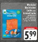 Bio Irischer Lachs oder Gravad Lachs Angebote von Wechsler bei E center Leverkusen für 5,99 €