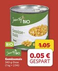 Gemüsemais von Jeden Tag BIO für 1,05 € bei combi im Angebot Gemüsemais von Jeden Tag BIO im aktuellen combi Prospekt