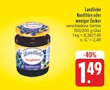 nah und gut Hochkirch - Konfitüre Heidelbeeren Angebot im Prospekt Konfitüre Heidelbeeren bei nah und gut im Hochkirch Prospekt für 1,49 €