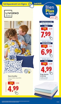 Promotion Couches dans le prospectus Lidl, valable du 08/05/2025 au 14/05/2025 Promo Couches dans le catalogue Lidl du moment à la page 53