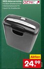 240S Aktenvernichter im Angebot bei Netto Marken-Discount in Pirna 240S Aktenvernichter Angebote von GENIE bei Netto Marken-Discount Pirna für 24,99 €