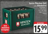 Münchner Hell im Angebot bei EDEKA in Siegburg Münchner Hell Angebote von Spaten bei EDEKA Siegburg für 15,99 €