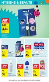 Déodorant en promo dans le catalogue Carrefour à la page 58