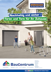 Aktueller i&M BauCentrum Wethau Prospekt "Nachhaltig und sicher -  Türen und Tore für Ihr Zuhause" mit 2 Seiten
