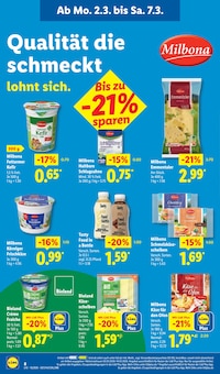 Sahne im Lidl Prospekt "LIDL LOHNT SICH" mit 71 Seiten (Würzburg)