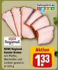 Kassler Braten bei REWE im Bönen Prospekt für 1,33 €