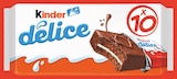 Gâteau délice cacao fourré au lait - KINDER - Intermarché Gâteau délice cacao fourré au lait - KINDER à 2,13 € dans le catalogue Intermarché